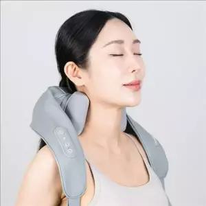 [RIZPICK]스마트 무선 온열 마사지기 휴대 목 어깨 안마기 지압 결림