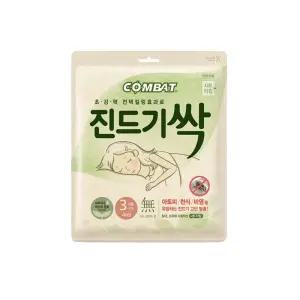 컴배트 진드기싹 시트 4입 진드기제거 방충제 패치