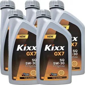 GS칼텍스 킥스 KIXX Gx7 5W30 1L G1 가솔린 LPG 엔진오일 5개
