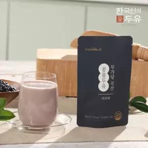 한국인의 두유 국산 서리태 100% 무가당 국산 서리태 콩물두유 1박스(20팩)*3박스 총 60팩
