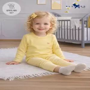 [블루독베이비] 코튼캔디 상하복YE (4417067212)