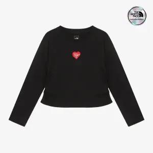 [노스페이스] [노스페이스키즈 공식] NT7TR54T 걸즈 앨리슨 롱슬리브 티 BLACK