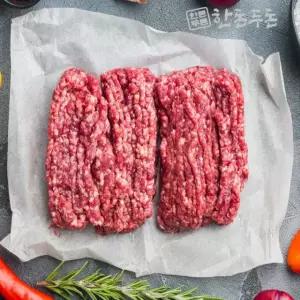 호주산 소고기 차돌양지 소다짐육 업소용 다진소고기 1kg