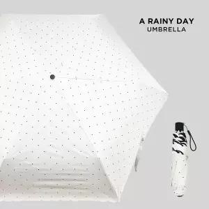 A RAINY DAY 슬림 암막우양산  블랙 도트