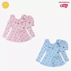 [롯데백화점]뉴발란스 NBgC Cherry Blossom_패턴 원피스 래쉬가드 (NK9RG3773G)