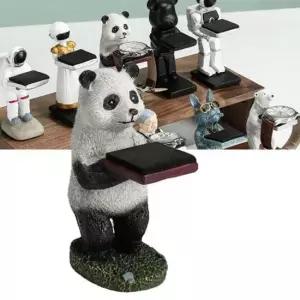 시계 스탠드 시계거치대 받침대 보관함 캐릭터 PANDA BEAR 시계
