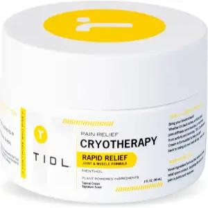 TIDL 크라이오 3 표적 목 식물성 멘톨로 및 근육 스포츠용 즉각적인 쿨링 운동 후 전신