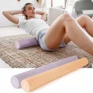 헬스소품 세밀하게 전신 근육 마사지가 가능한 폼롤러 90cm
