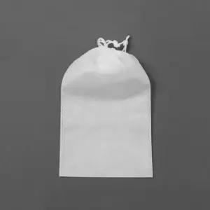 30p 보관 파우치 가방 부직포 화이트 다용도 주머니 16x25cm