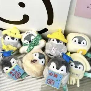 동물 고리 인형 귀여운 열쇠 캐릭터 키홀더 가방 키링월드 백팩 미니 키링 종