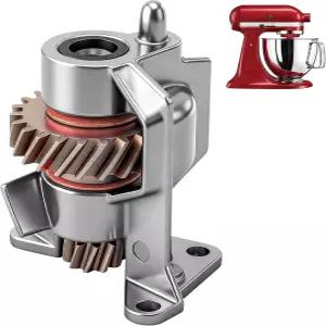 업그레이드 금속 기어 WP240309-2 240309-2 웜 드라이브 및 브래킷 키트 KitchenAid EA734273 PS734273