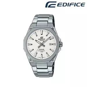 [롯데백화점]에디피스 EFR-S108D-7AVUDF JJSSR 슬림라인 실버 화이트 메탈시계