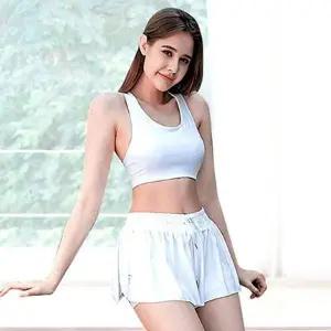 너무 편한 필라테스 세트 크롭 스포츠 프릴 돌핀 GWM 요가복세트