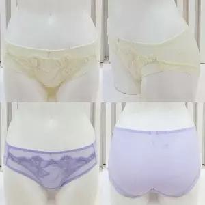 [비비안]꾸띄르 메탈사 캐미컬자수 레이스 팬티 BP985A_US