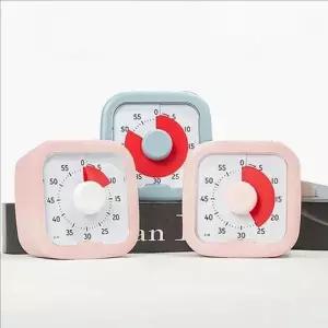 무소음 공부 집중 타이머 알람 수능 시험 타이머 시계 스톱-WFNZAQK