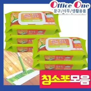 물걸레청소포 고급형 5팩 3M 청소포 더블액션 밀대