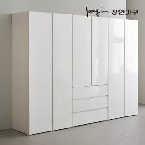 장인가구 블랑쉬 2400 옷장 장롱 시스템옷장