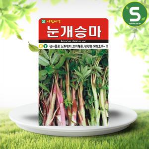 눈개승마씨앗 500립 눈개승마 삼나물 노화방지 효과