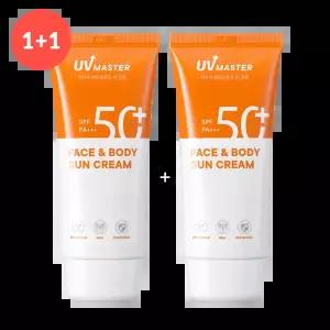 토니모리 UV마스터 페이스 앤 바디 선크림 spf50+pa+++ 80ml 2개