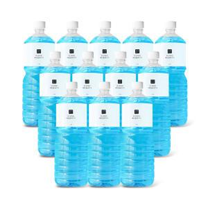 적재적소 더 선명한 에탄올워셔액 1.8L 12개 사계절 차량용 워셔액