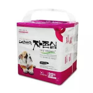 자존심 강아지 애견 배변패드 초대형 20매 X 1개(60cmx76cm)