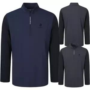 [블랙야크](강남점)25년 봄/여름신상 남성 등산 세이프가드 기능성 집업 긴팔티 1BYZTMU003