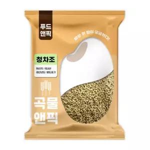 곡물앤픽 국산 청차조 4kg 조 차조 좁쌀 잡곡