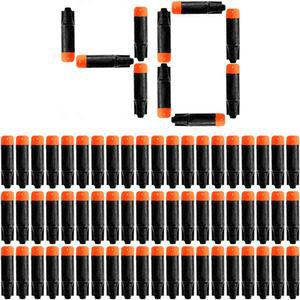Nerf Ultra 총 리필 팩을위한 40PCS 새로운 검은 총알 다트 스나이퍼 게임의 궁극적 인 울트라 블래스터 호환