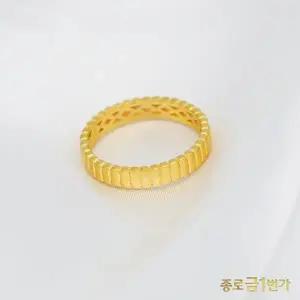 여자 순금 반지 스트라이프 3.75g