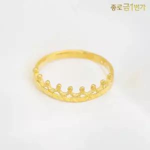 여자 순금 반지 크라운 1.875g