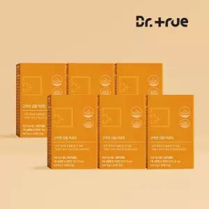 닥터트루 근력엔 강황 추출물 커큐민 수용성 나노 분말 티큐민A 알부민 30정 6박스