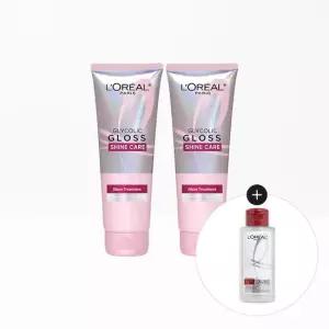 글라이콜릭 글로스 컨디셔닝 헤어팩 200ml 1+1+헤어제품100ml 랜덤)