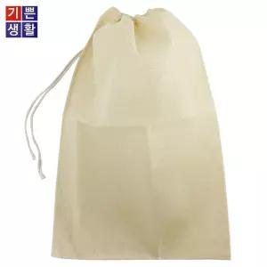 국산 천연 삼베주머니 특대 36x53 면보 거름망 육수망
