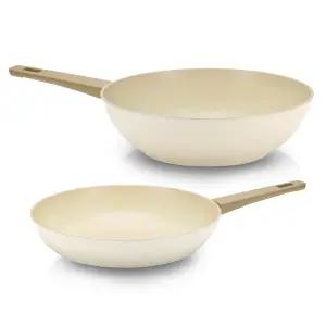 퍼펙트 세라믹 IH 인덕션 겸용 스텐 후라이팬 30cm+궁중팬 30cm