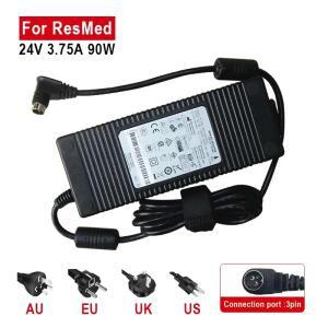 호환 RESMED 24V 3.75A 90W R360-760(DA-90A24) R360-760 S9 IP21 전원 공급 장치 AC 어댑터 충전기