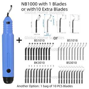 N1000 디버링 시스템 (BS1010, BK3010, 포함) 단일 공구 또는 완전 세트 핸드 툴 키트, 모서리 버 제거