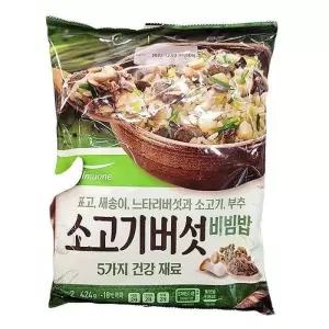풀무원 소고기버섯비빔밥 424g x 2개 48581 (29467982)