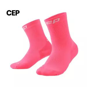 CEP 여성 코어 런 컴프레션 삭스 미드 컷 5.0 핑크 (WP7C4R)