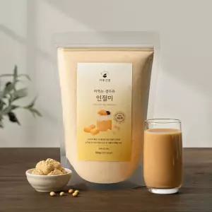[가루선생] 타먹는 생두유 인절미 500g 콩고물 콩가루
