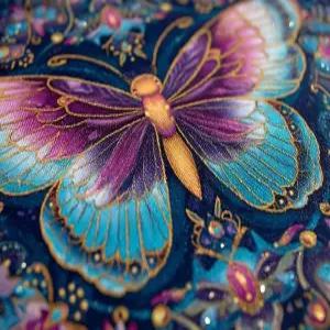 DIY 숫자 유화 키트 성인 초보자용 동물의 나비 아크릴 물감 세트 20×30cm 색칠공부 스트레스 해소 취미