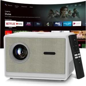 WiFi 및 Bluetooth 3년 보호 2000ANSI 네이티브 080P /4K 지원 가정 실외 내장 앱용 숏 쓰로우 프로젝토