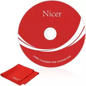 더 멋진 CD/VCD/DVD 플레이어 클리너 키트 이중 브러시 클리닝 시스템이 장착된 렌즈 디스크 NS-1