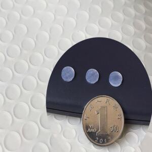 반투명 블랙 실리카 접착 6MM 패드 완충기 방지 범퍼 미끄럼 자체 댐퍼 실리콘 고무