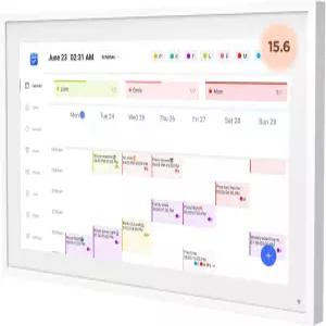 15.6인치 스마트 디지털 캘린더 월 전자 1920 가족 식사 플래너 지원을 위한 1080 IPS 풀 HD 터치 스크린
