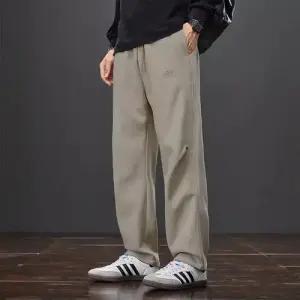 코아픽샵 남자 바지 니트 오피스룩 캐주얼 데일리 키작남 컬러 맨투맨 트렌드 마모 배기핏 옆선 꾹1