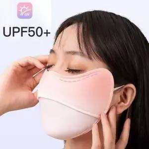 [하프클럽/셀러허브_여성트랜드패션]아이스 쿨 천 마스크 자외선 차단 자전