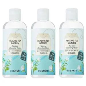 더샘 힐링 티 가든 티트리 클렌징 워터 300ml 3개.