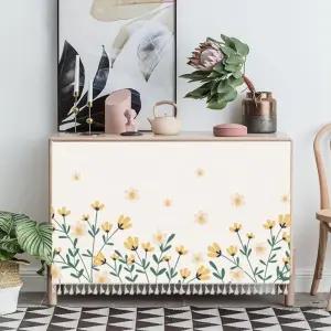 찍찍이 가림막 커튼 가리개 수납장 바란스 120x70cm