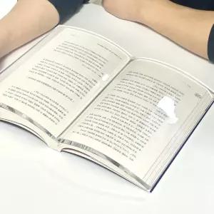 책모양 아크릴 문진 L 독서템 선물 고정책고정 아이 페이퍼 투명 웨이트 누름 스토퍼 북문진 필사 누름틀