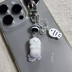 [하프클럽/]동물키링 해달 고양이 시바견 강아지